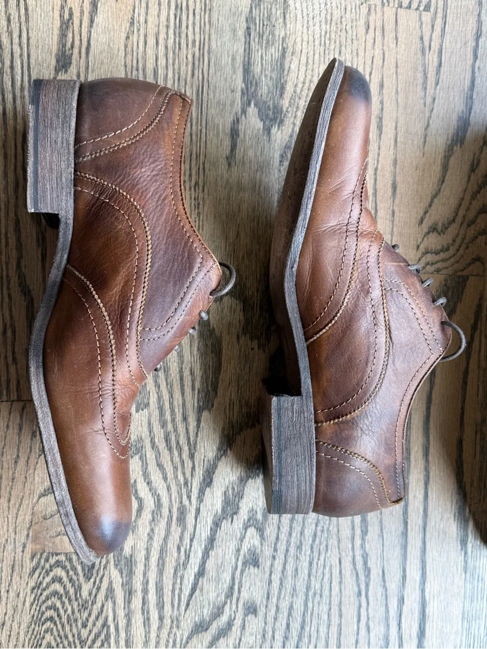 Frye leather wingtip